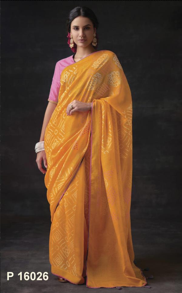 Kimora Meera Bandhani Hits Brasso Exlusive Saree Collection